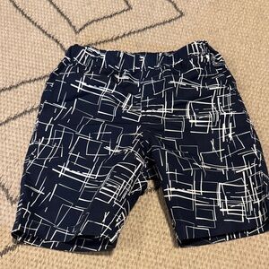 Boys Uniqlo Navy Blue Swim Trunks Bathing Suit Size 3-4